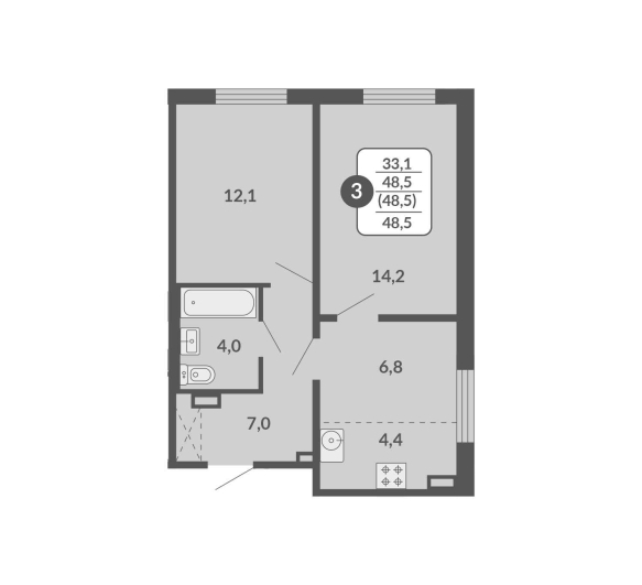 План квартиры